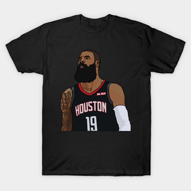 Tyson Chandler | Houston Rockets T-Shirt by ActualFactual